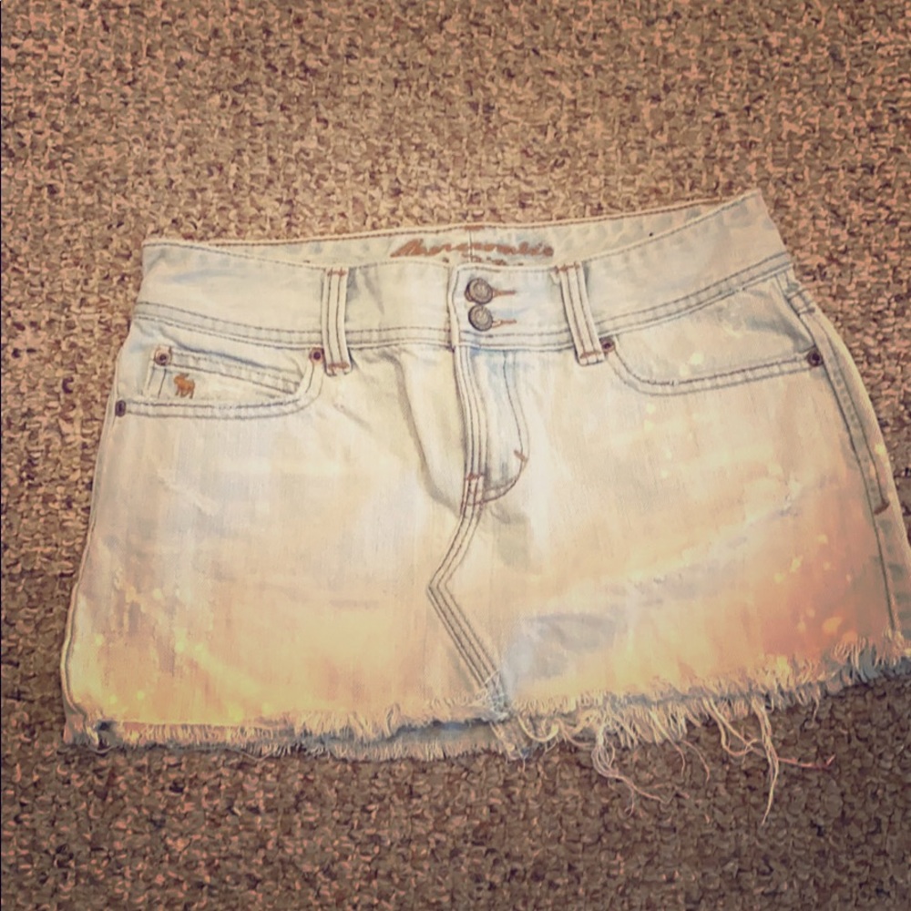 Abercrombie Jean skirt